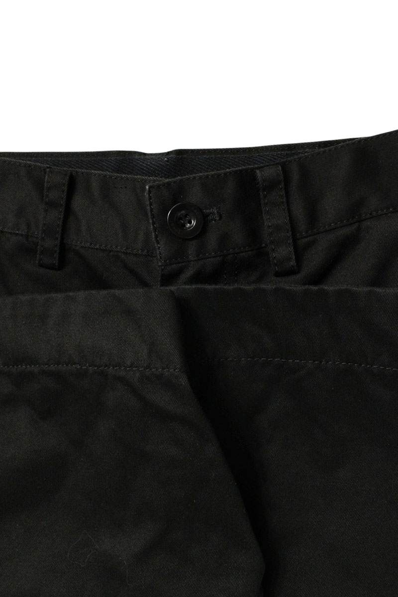 Sacai Cotton Pants Black Size US 30