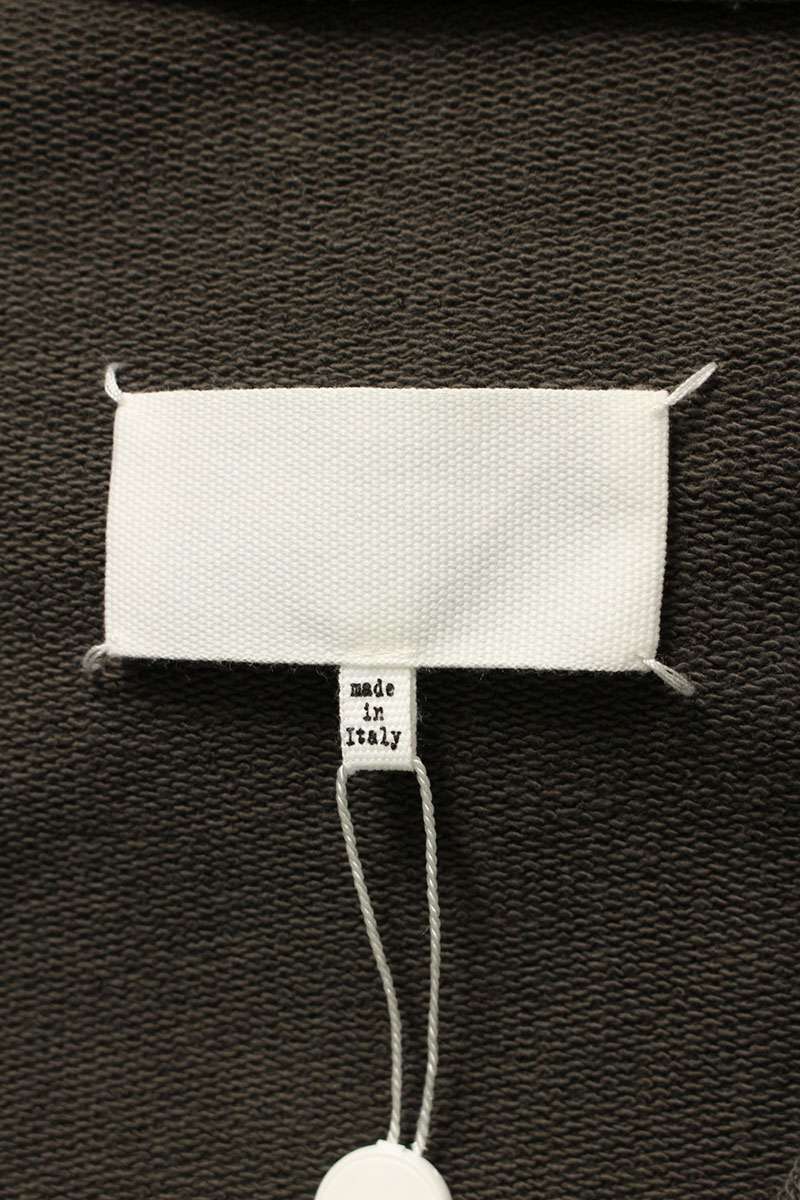 Maison Margiela Logo Zip Up Hoodie Green Size S