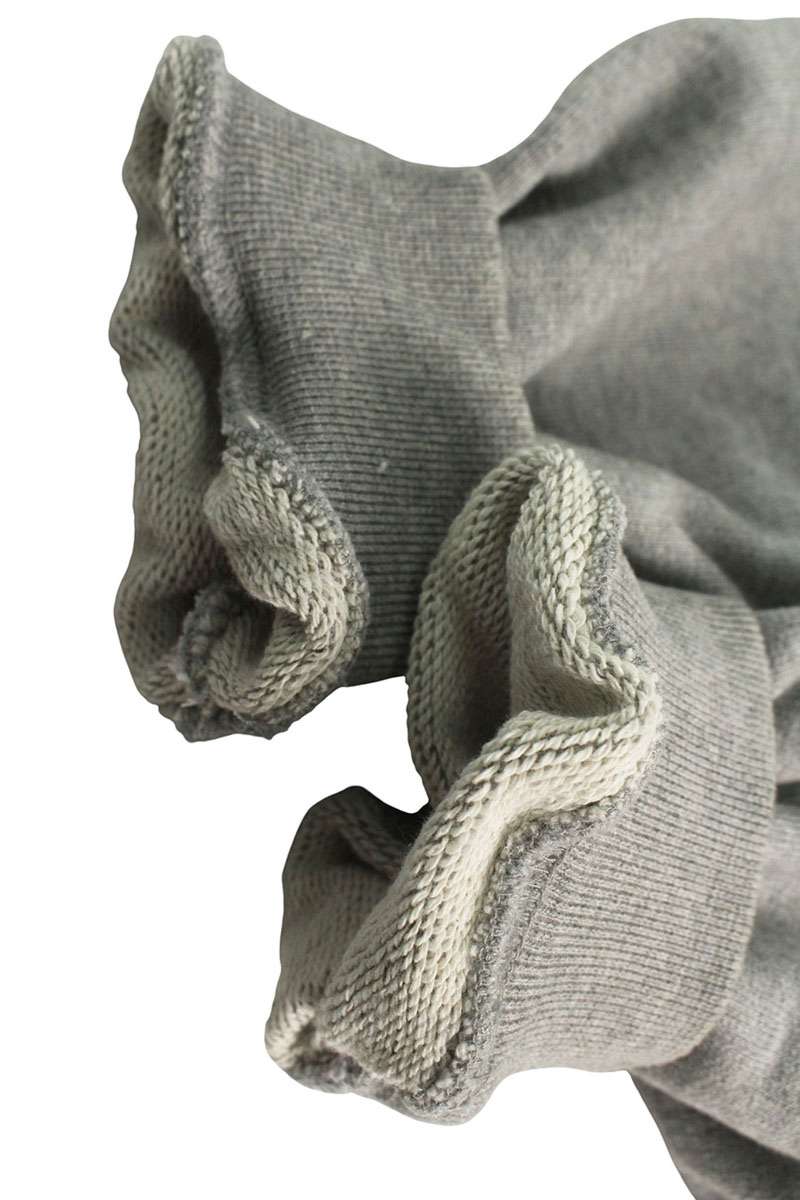 Vetements Logo Embroidered Pullover Hoodie Gray Size M
