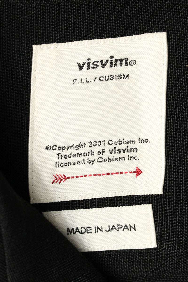 Visvim Chain Embroidered Long Sleeve Shirt Black Size S