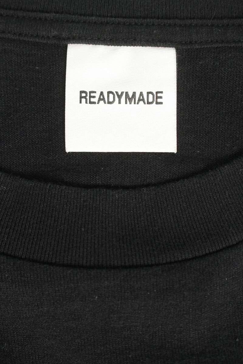 READYMADE T-SHIRT Long Sleeve T-Shirt Black Size L