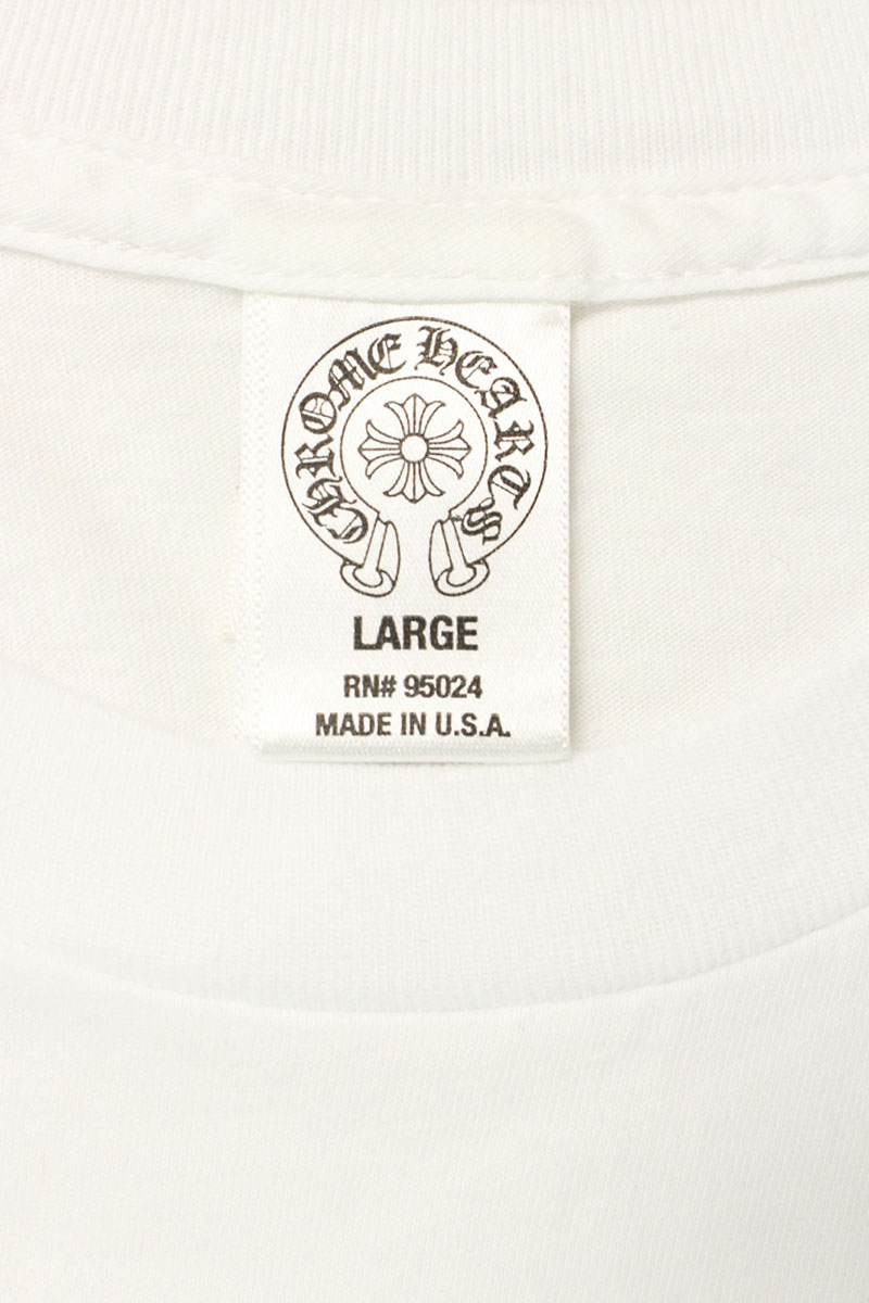 Chrome Hearts FOTI Print T-Shirt White Size L