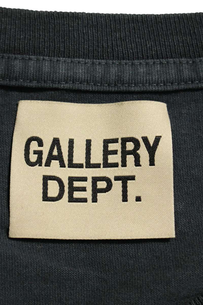 Gallery Dept. 25AW HT10053 VINTAGEBLACK Print T-Shirt Black Size XL