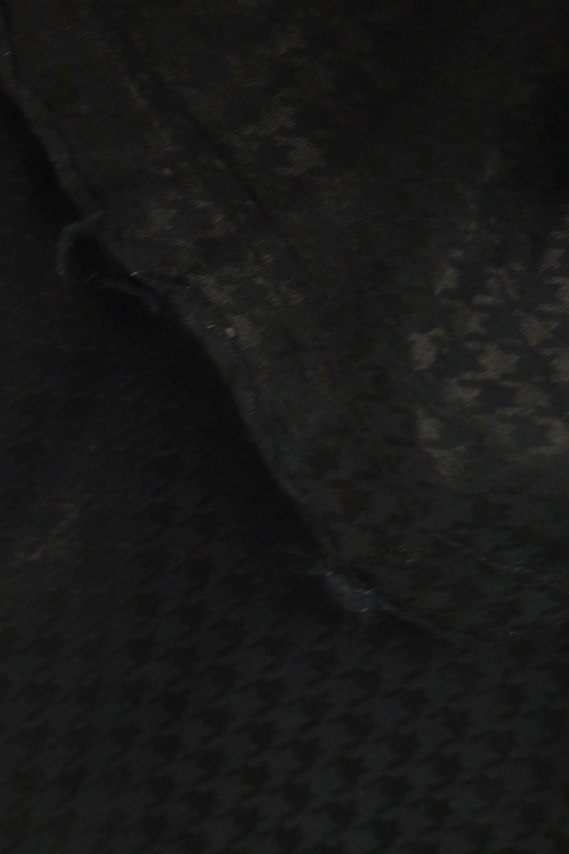 Balenciaga BLACK HOUNDSTOOTH TRACK Long Pants Black Size XS