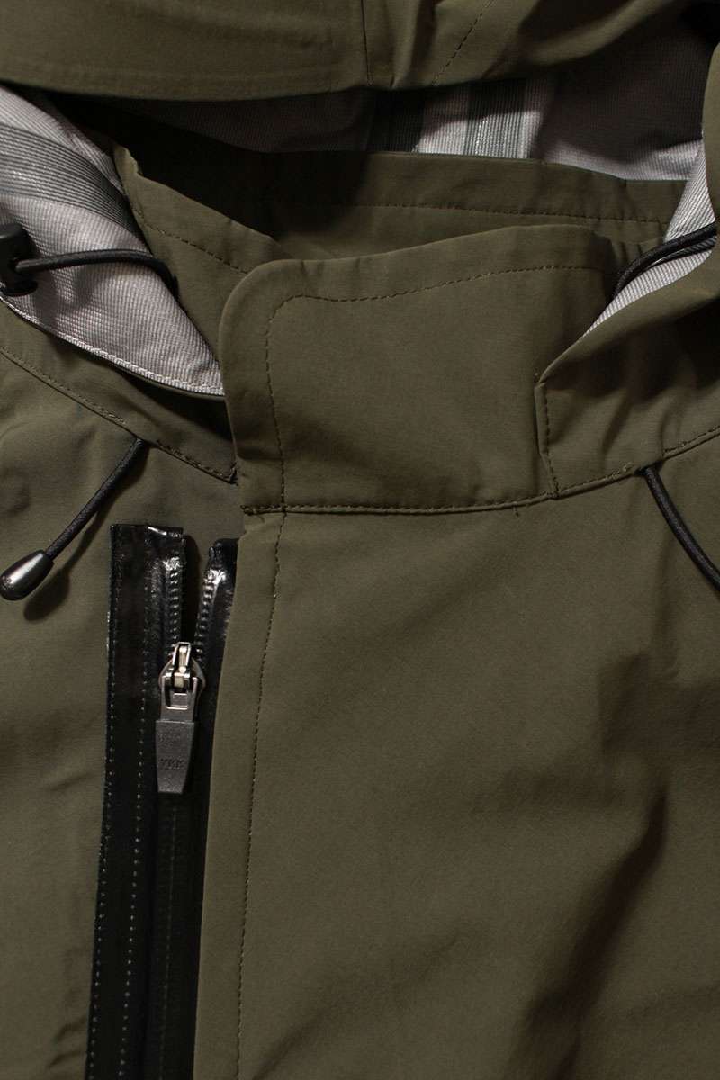 Sacai Hooded Coat Green Size 1