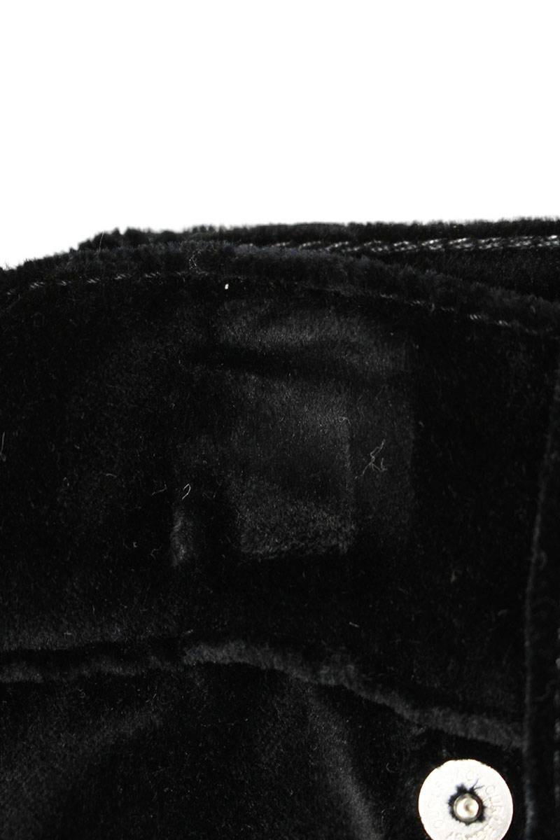 OUR LEGACY Vast Cut Velvet Long Pants Black Size 34