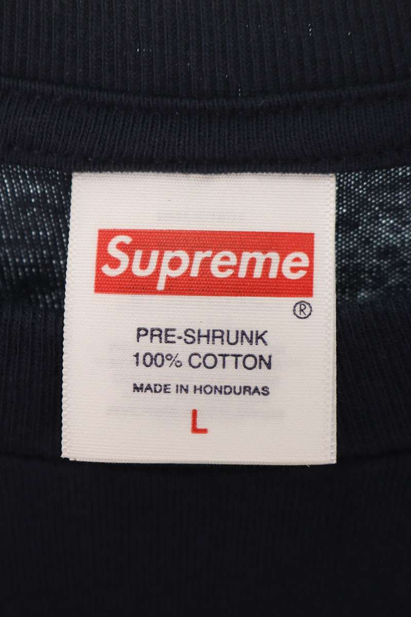 Supreme 25SS Tape Tee T-Shirt Blue Size L