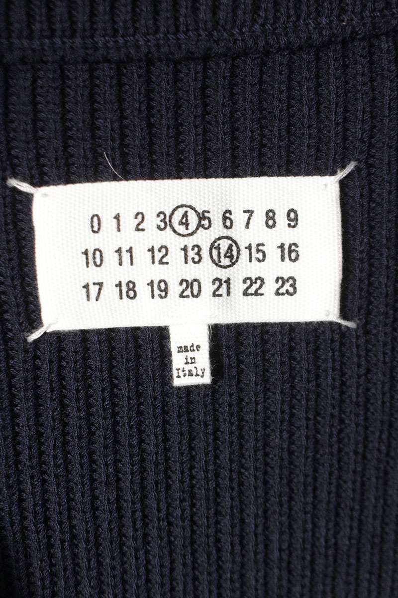 Maison Margiela 22AW S17781 Knit Sweater Blue Size M