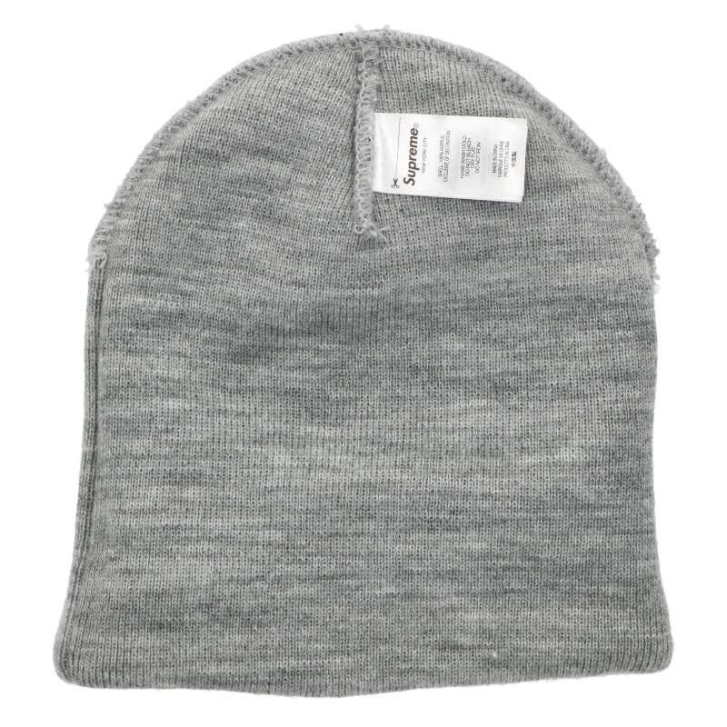 Supreme 23AW Embroidered Beanie Gray Size ONE