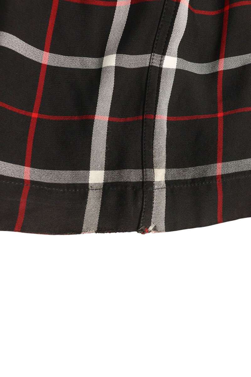 Balenciaga Wide Long Pants Black x Red Size 32
