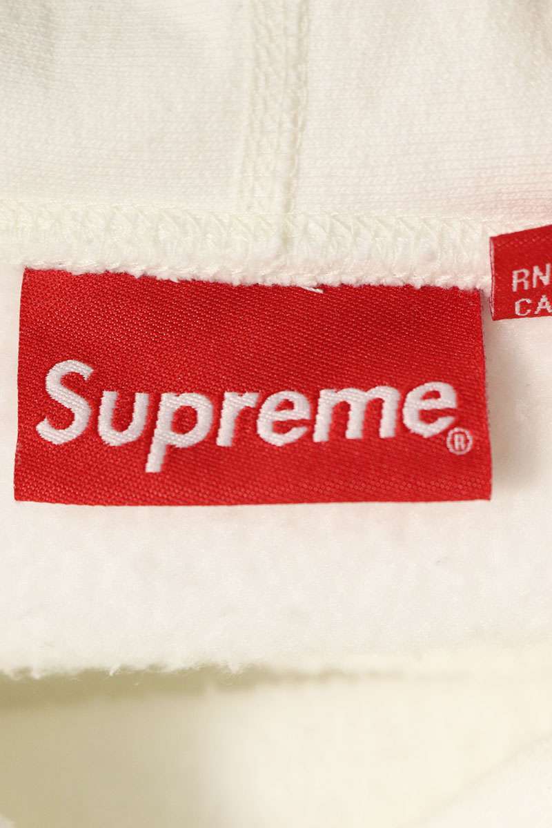 Supreme 23AW Box Logo Hooded Sweatshirt White Size M