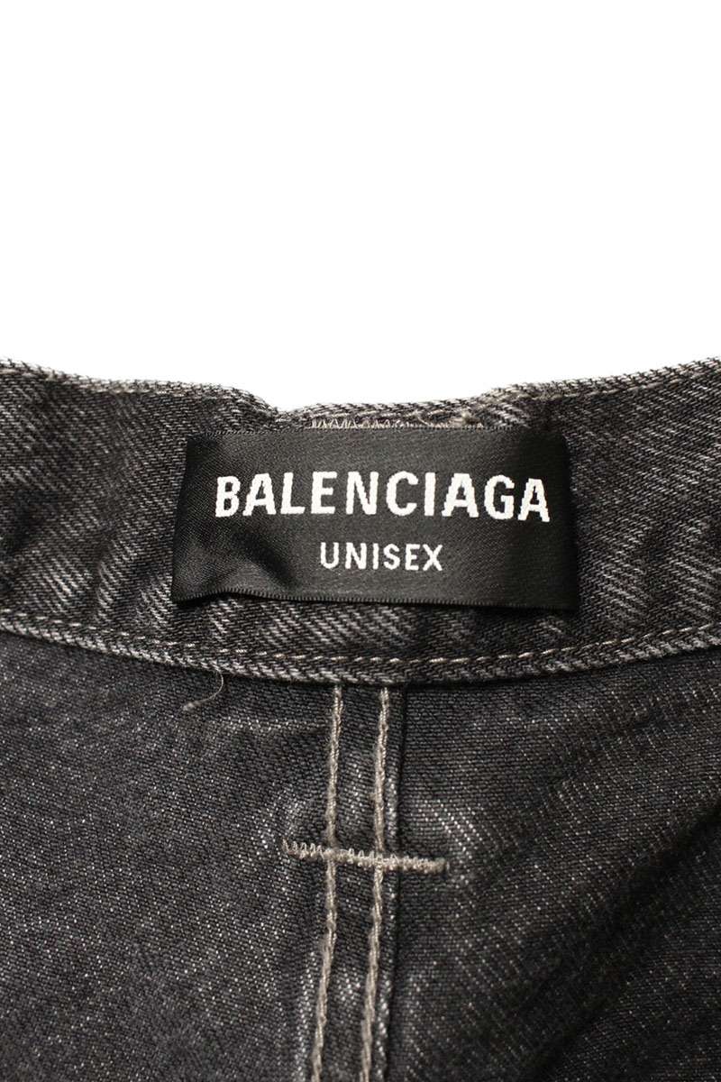 BALENCIAGA 22SS Studded Baggy Denim Pants Multi Size 32