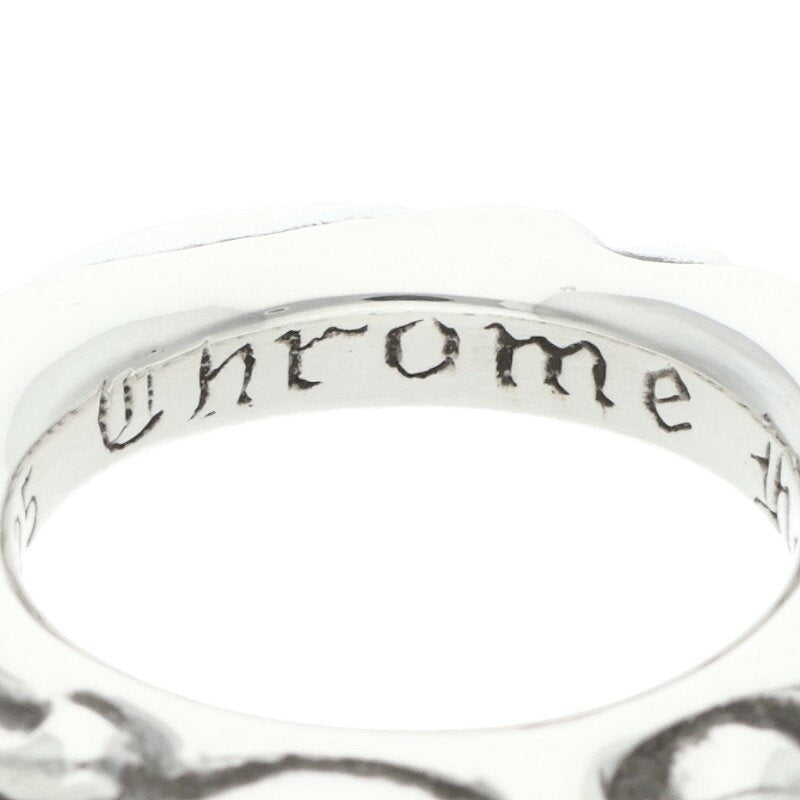 Chrome Hearts SCRL BAND Silver Ring Size ONE SIZE