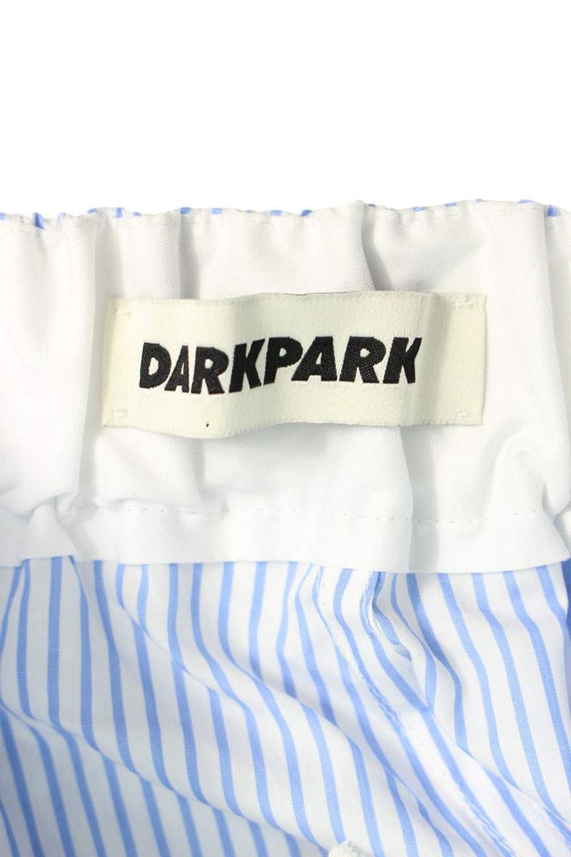 DARKPARK 24SS Striped Long Pants White x Blue Size 33