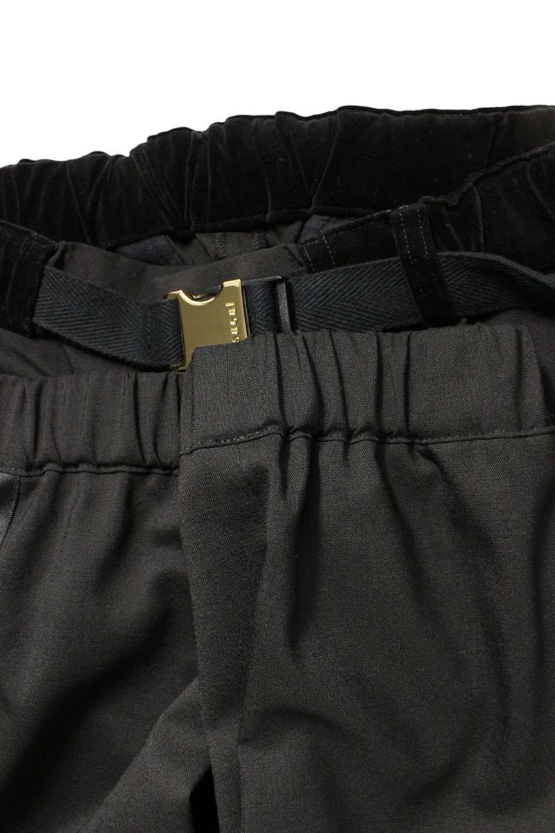 Sacai sideline Long Pants Black US 30
