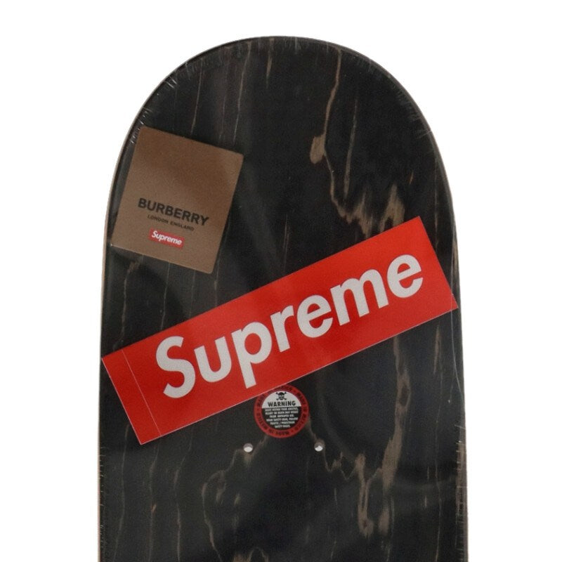 Supreme x Burberry 22SS Logo print skateboard Multi One Size