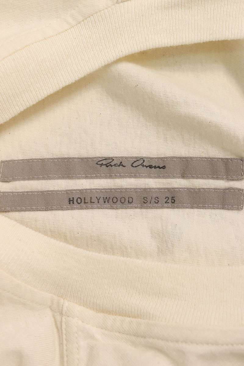Rick Owens JNC Oversized T-Shirt White Size XXL