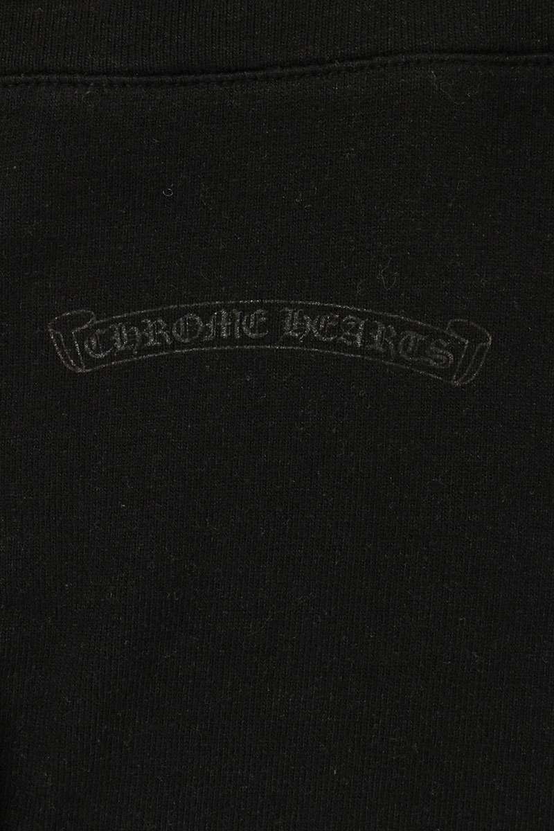 Chrome Hearts Logo Print Sweatpants Black Size XS