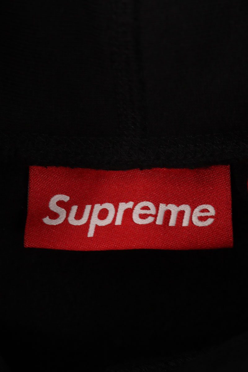 Supreme 25SS Reverse Hooded Sweatshirt Black Size L