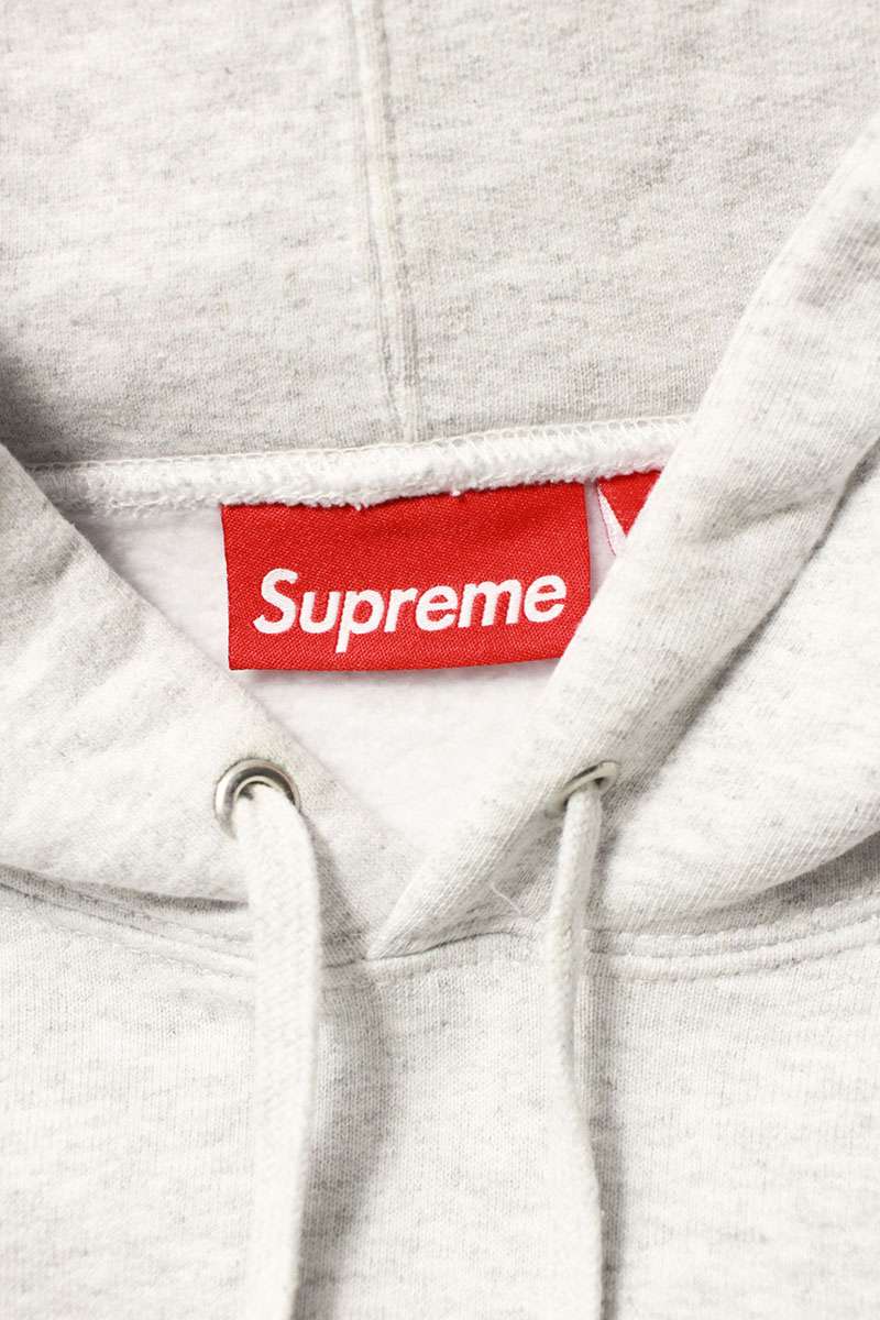 Supreme 24SS Shanghai Box Logo Hooded Sweatshirt Gray Size XXL