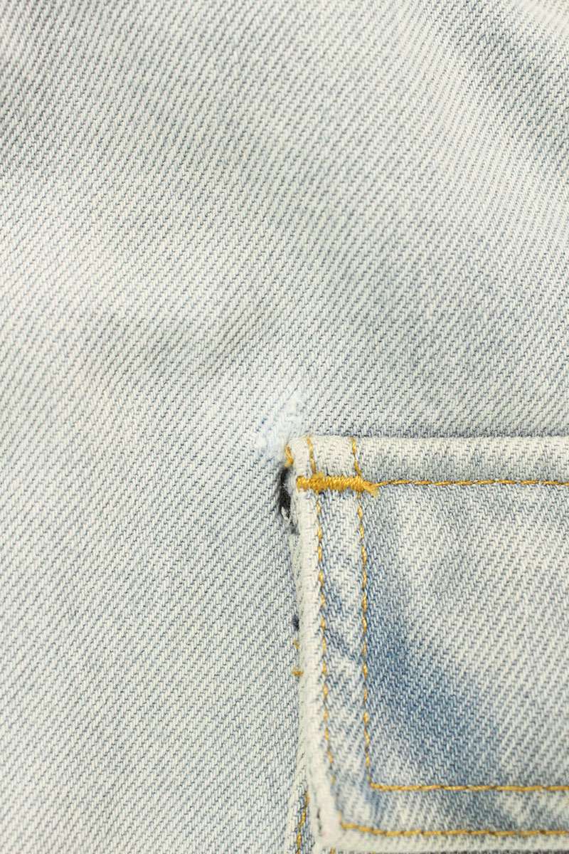 Vetements 23SS Zip Up Denim Pants Blue Size 29