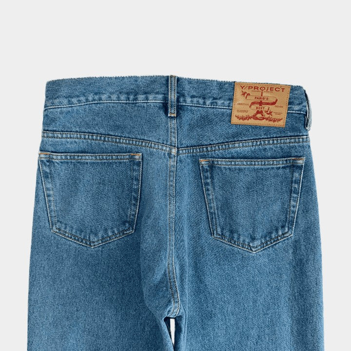 Yohji Yamamoto Cowboy Denim Pants Blue Size 30