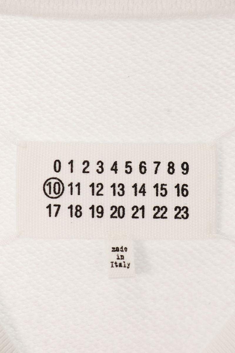 Vintage Maison Margiela Tops - Maison Margiela Logo Embroidered Crewneck Sweatshirt Size L - Authentic Archive