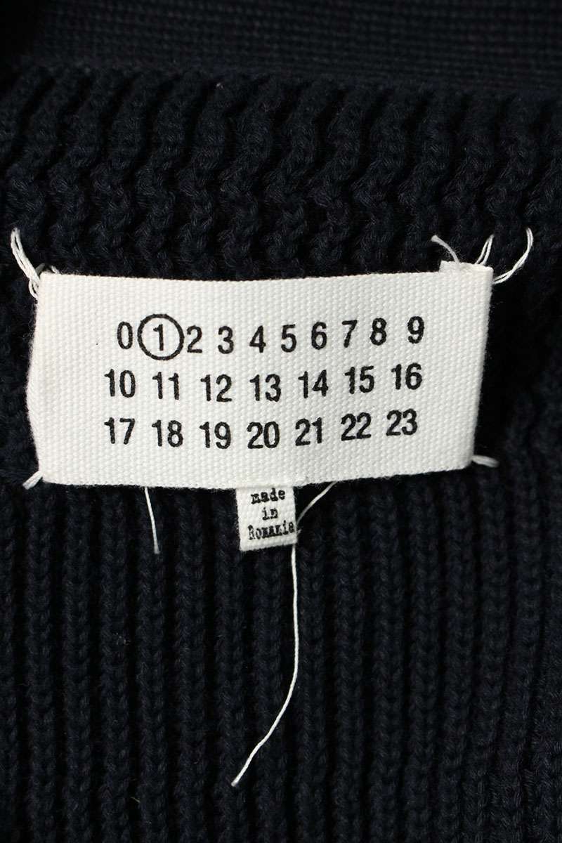 Vintage Maison Margiela Outwear - Maison Martin Margiela Elbow Patch Knit Cardigan Size S - Authentic Archive