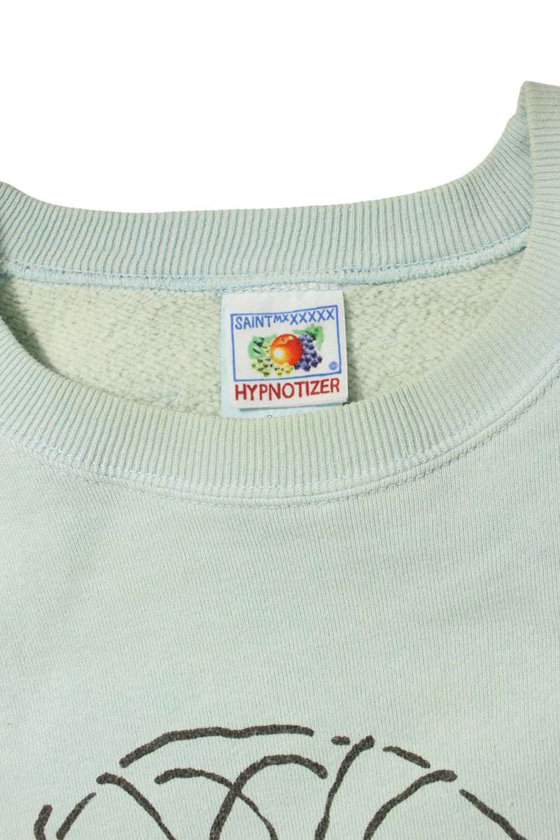 Saint Michael Vintage Sweatshirt Blue Size M
