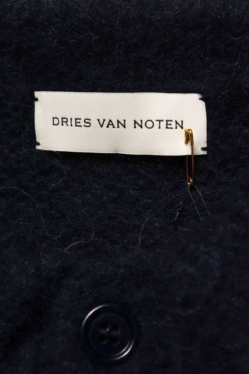 Dries Van Noten 25AW Polo Cardigan Blue Size L