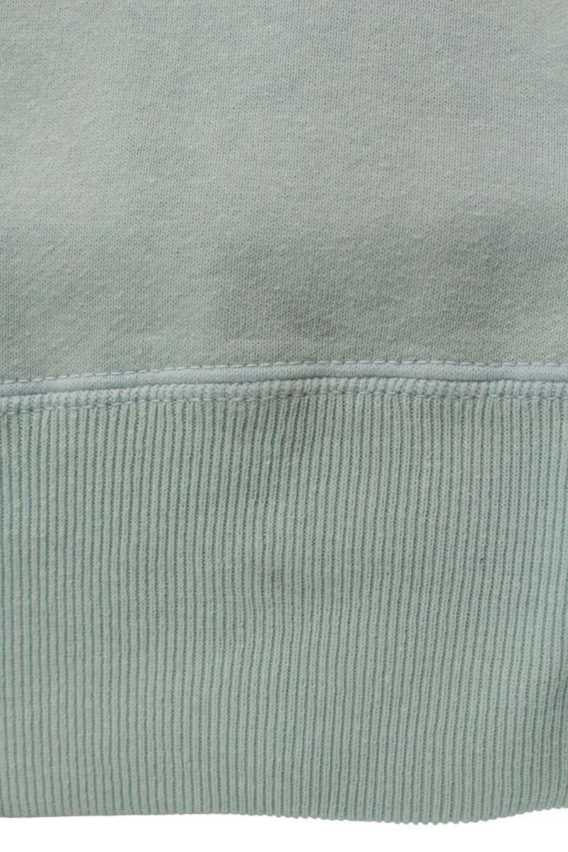 Saint Michael 23AW Distressed finish Sweat Blue