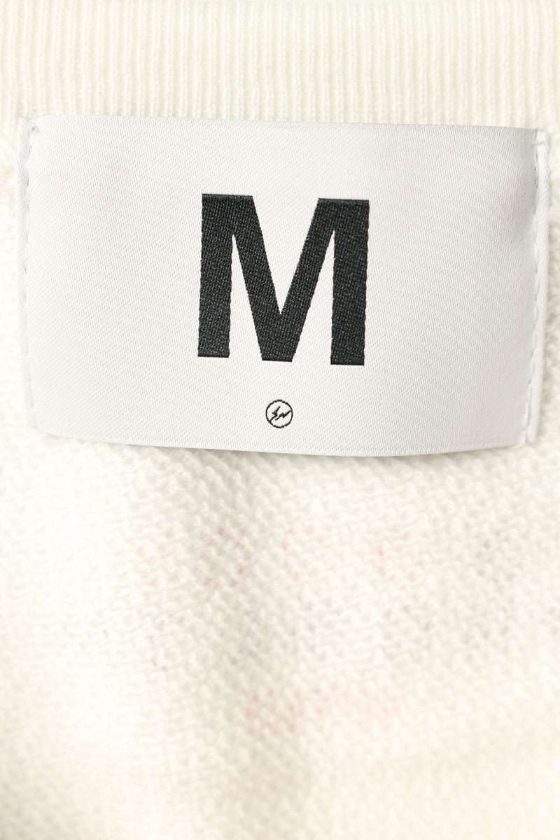 Fragment Design x SEQUEL 24SS Logo Print Sweatshirt White Size M