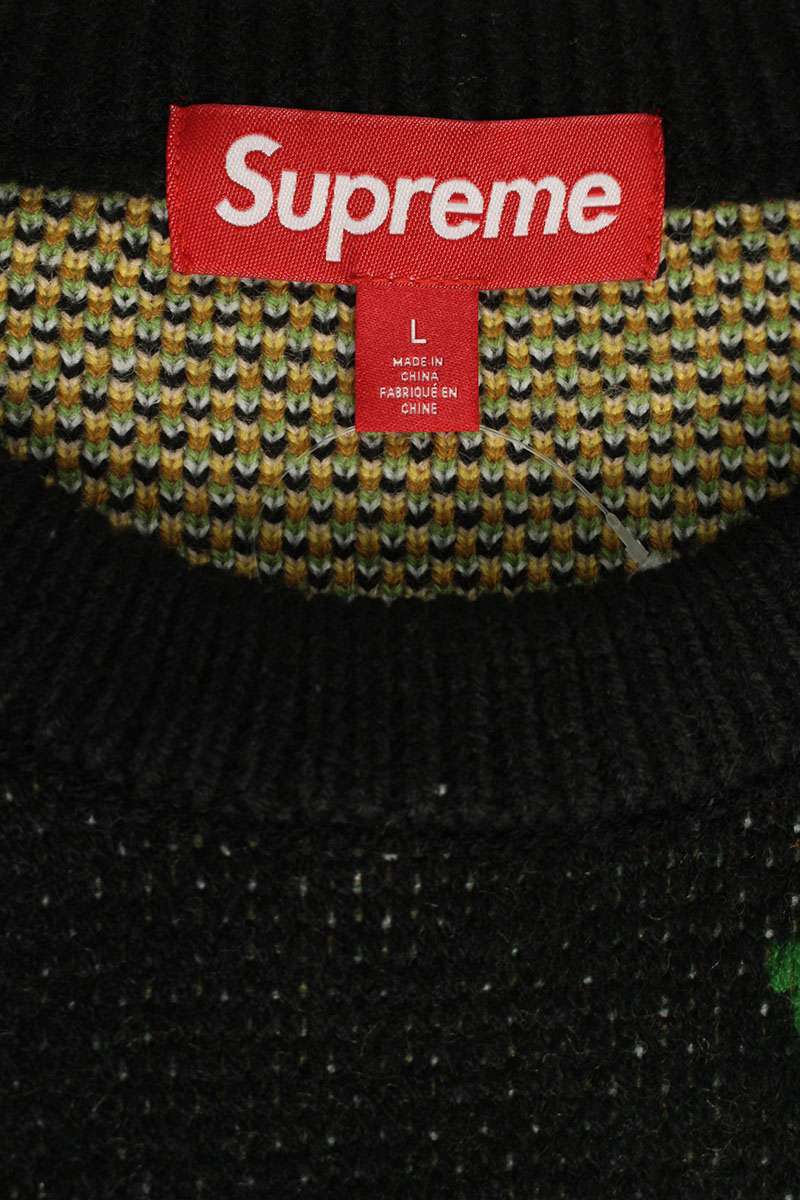 Supreme 25AW All Dogs Go To Heaven Sweater Black Size L