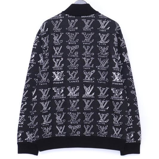 Louis Vuitton 21SS LV Cartoon Jacquard Zip Blouson Size L