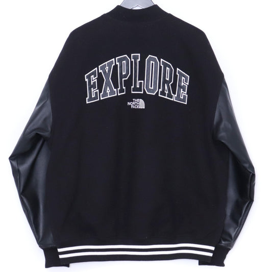 XL THE NORTH FACE MA-1 Varsity Heat Jacket Black Size XL