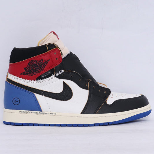 NIKE x Fragment x Union Air Jordan Sneakers Black Size 28cm