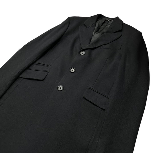 PRADA F/W 2012 Virgin Wool Chesterfield Coat Size 46