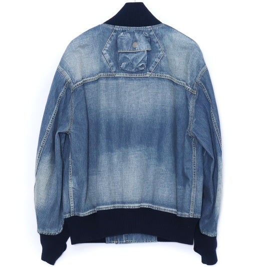OUAT 25SS Indigo Denim Deck Jacket Blue Size 2