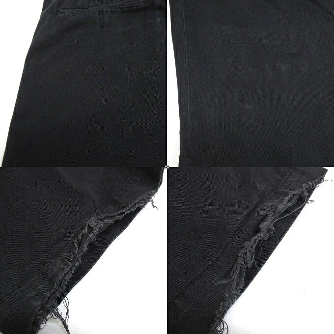 Supreme 25SS Pin Up Chino Pants Black Size 36