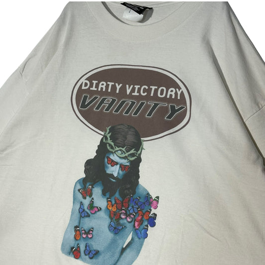 SAINT MICHAEL 24AW VANITY Vintage T-Shirt White Size XL