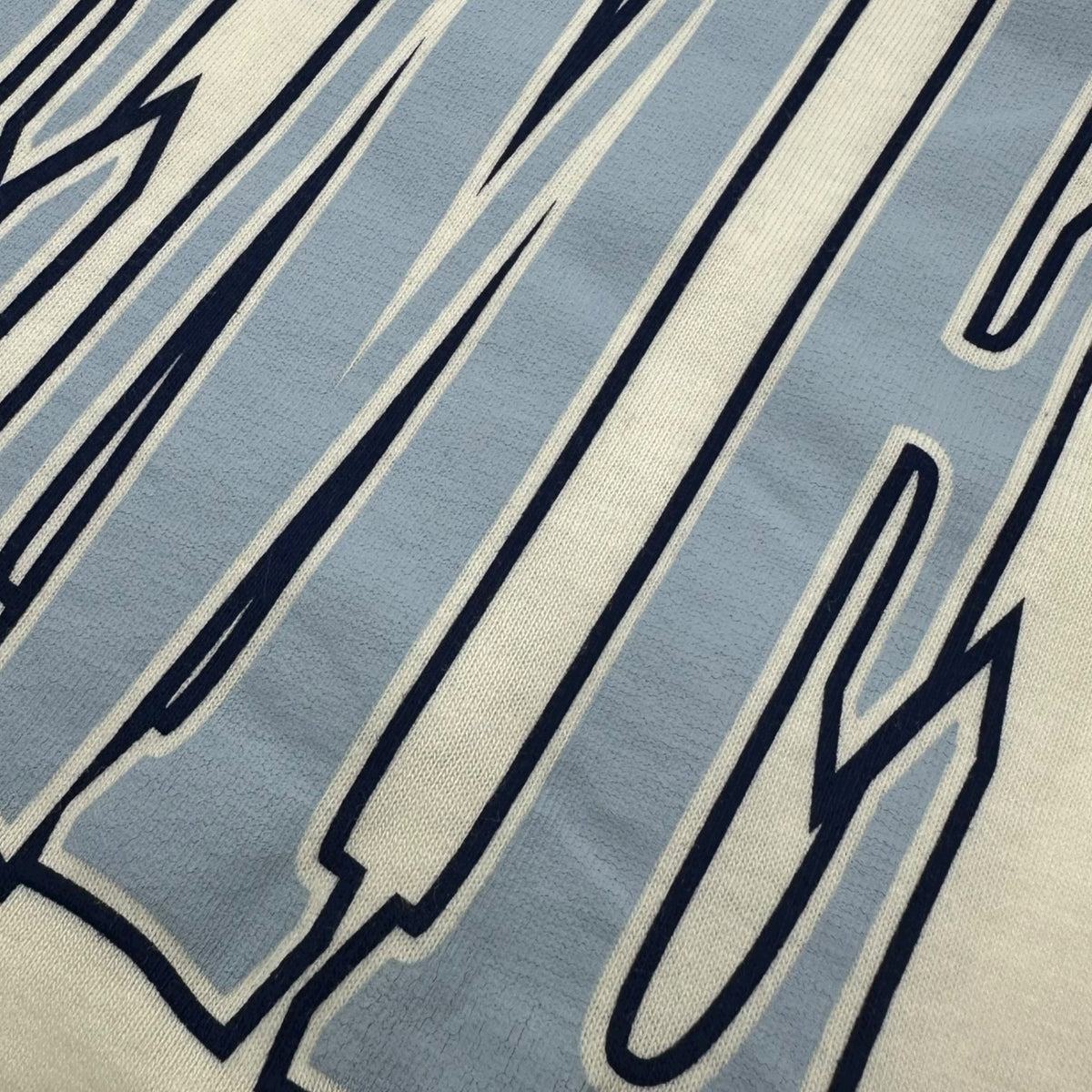 SUPREME 25AW Cracked Stretch Logo Print T-Shirt White Size S