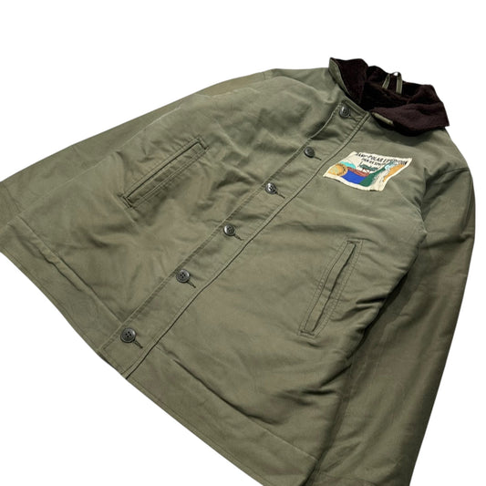 Marine nationale 60s-70s N-1 Deck Jacket Khaki Size G