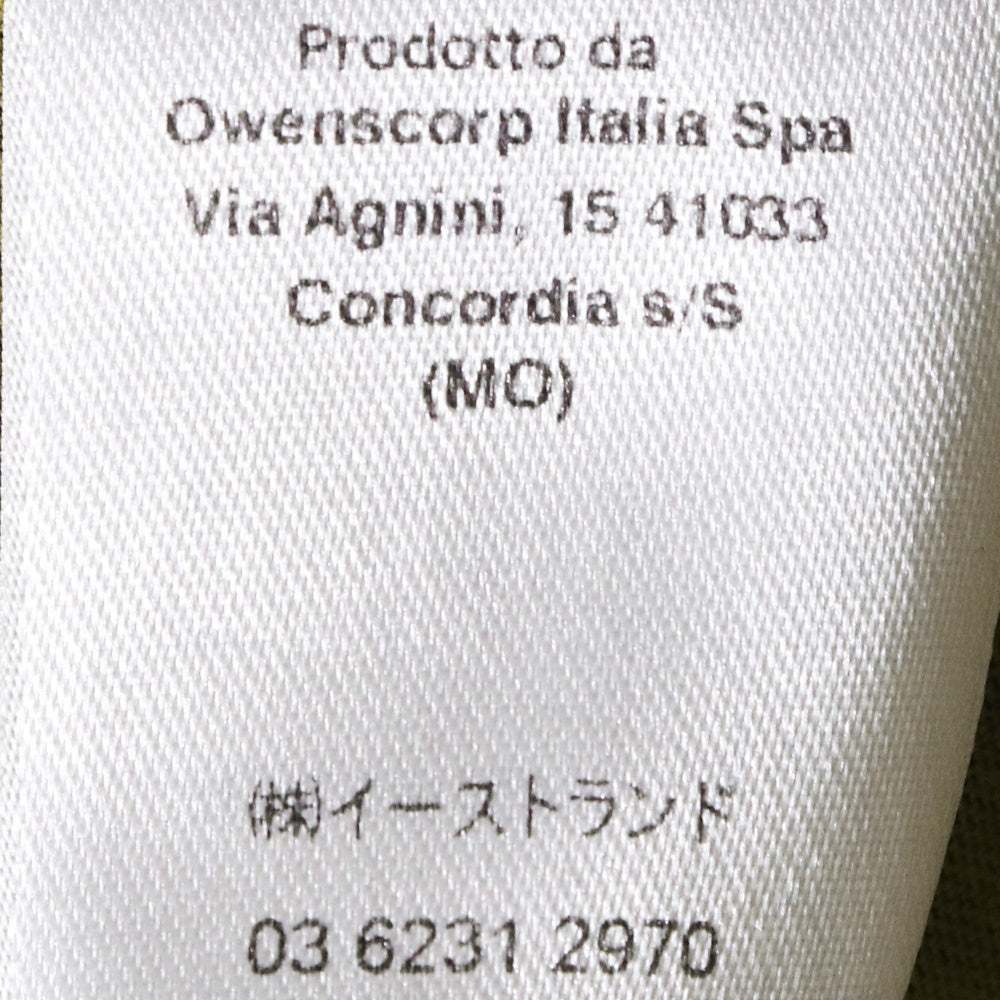 RICK OWENS Level Short Sleeve T-Shirt Yellow Size XL