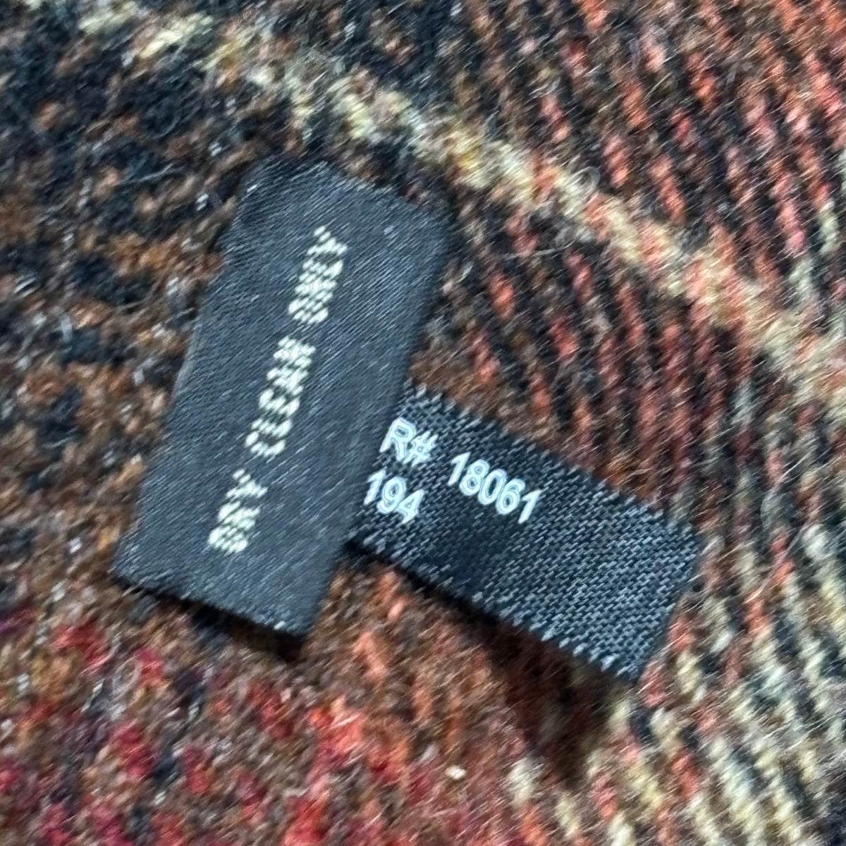 RRL Ombre Plaid Wool Hunting Jacket Red Beige Size S