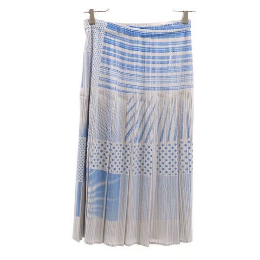 PLEATS PLEASE All-Over Pleated Midi Skirt in Japan Size JP 3
