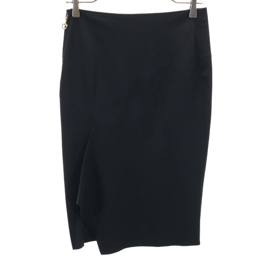 GUCCI Italian Made Stretch Pencil Midi Skirt Black Size M