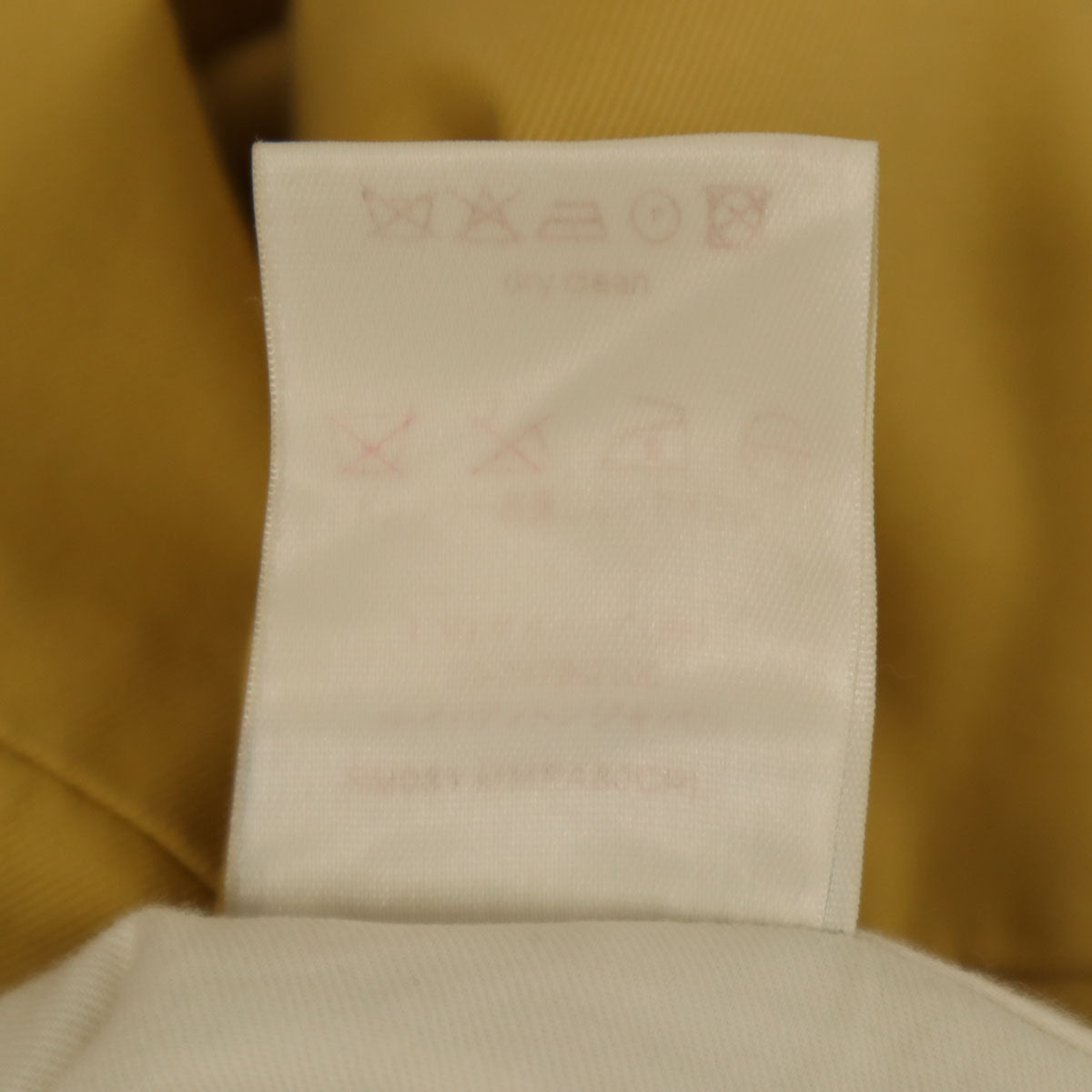 LOUIS VUITTON Made in Italy Shorts Golden Yellow Size 40