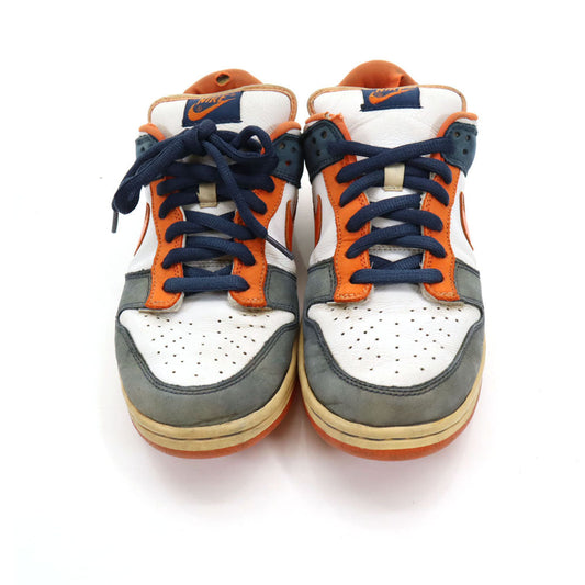 NIKE Dunk Low Pro SB Broncos Sneakers White Size 27.5