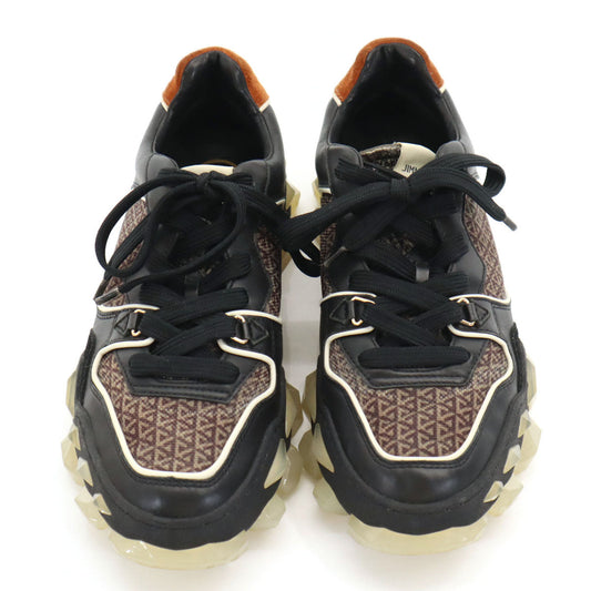 JIMMY CHOO DIAMOND X TRAINER Sneakers Black Size EU 40