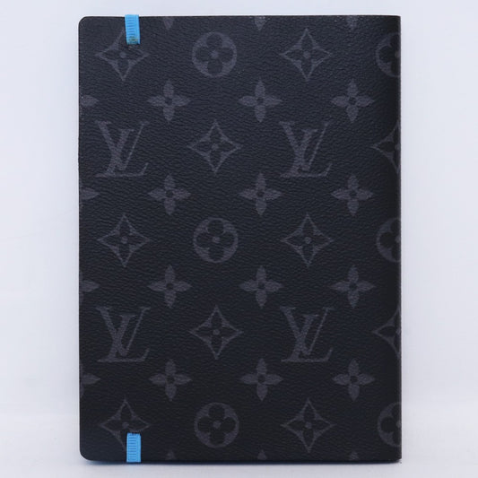 Louis Vuitton Monogram Eclipse Chain Black Blue Size F